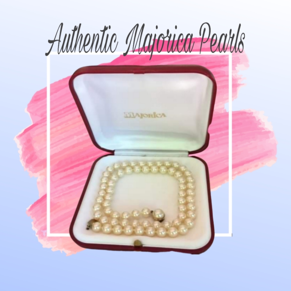 Authentic Majorica Pearls